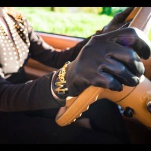 Vintage 1980’s Claude Montana leather gloves